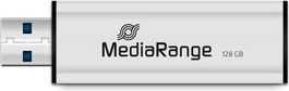 STICK 128GB USB 3.2 MEDIARANGE MR918 USB Type-A Micro-USB - Dia - Juodas - Sidabrinė