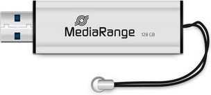 STICK 128GB USB 3.2 MEDIARANGE MR918 USB Type-A Micro-USB - Dia - Juodas - Sidabrinė