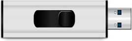 STICK 128GB USB 3.2 MEDIARANGE MR918 USB Type-A Micro-USB - Dia - Juodas - Sidabrinė