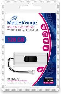 STICK 128GB USB 3.2 MEDIARANGE MR918 USB Type-A Micro-USB - Dia - Juodas - Sidabrinė