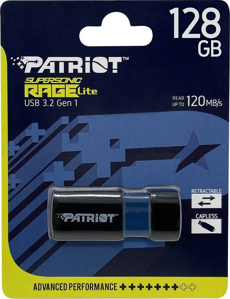 USB Atmintinė - Patriot Rage Lite 128GB 120 MB/S