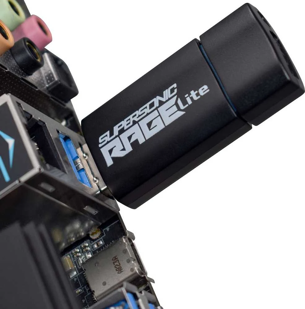 „Flash“ diskas „Patriot Rage Lite“ 120 MB/S 256 GB USB 3.2