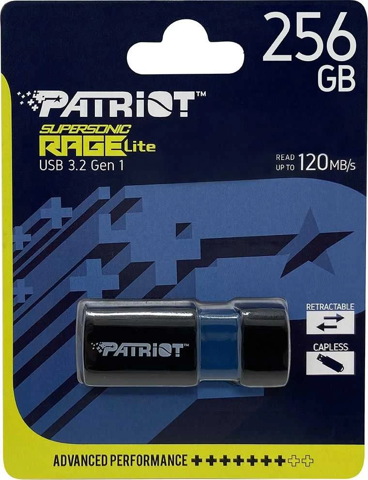 „Flash“ diskas „Patriot Rage Lite“ 120 MB/S 256 GB USB 3.2