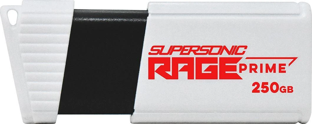 USB Atmintinė - Patriot Rage Prime, 256 GB, 600 MB/S, Juoda