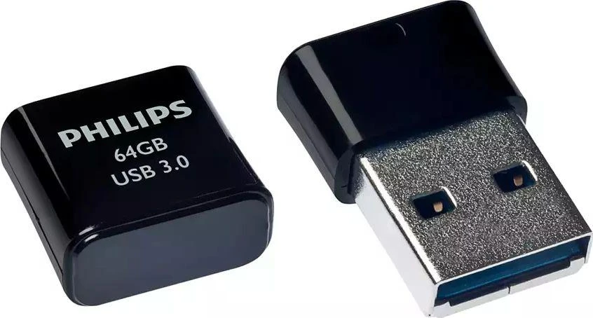 Philips USB 3.0 64GB Pico Edition Juodas
