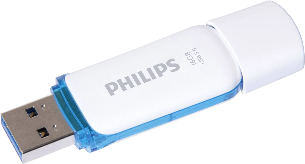 Philips USB 3.0 16GB Snow Edition Ocean Mėlyna