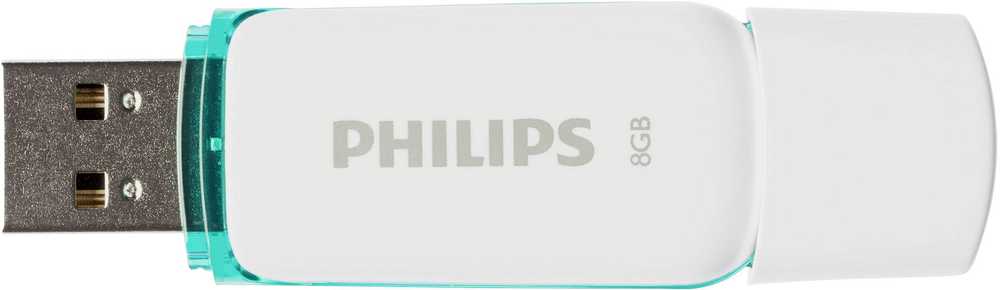 Philips USB 2.0 8GB Snow Edition Žalias