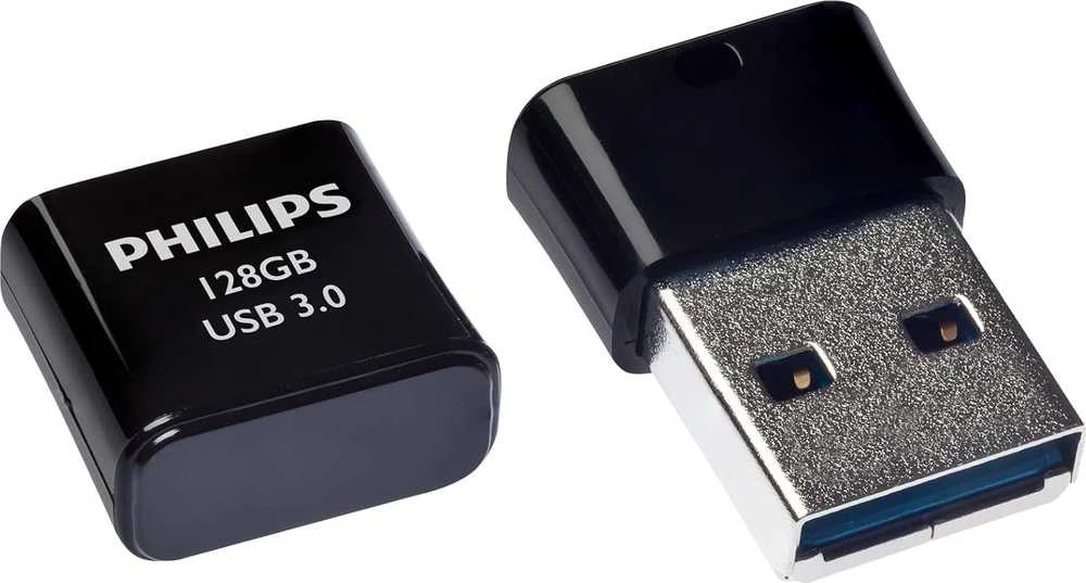 Philips USB 3.0 128GB Pico Edition Midnight Juodas