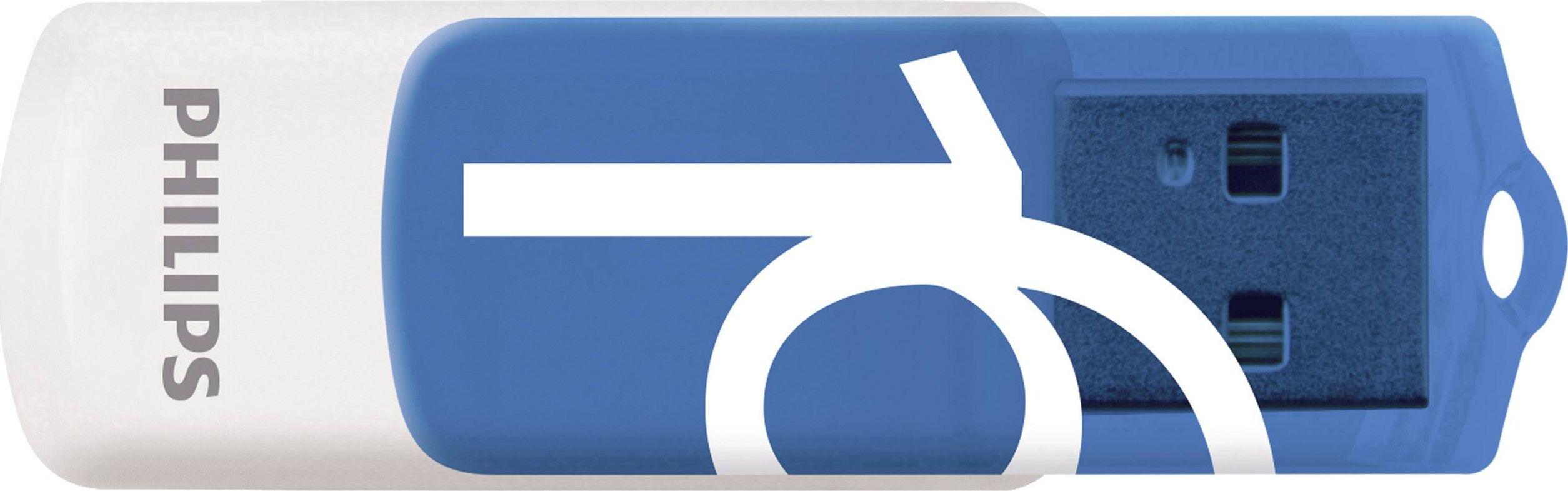 „Philips“ USB 2.0 16 GB „Vivid Edition“ Mėlyna
