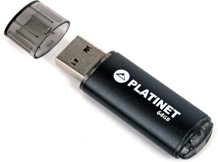 Pendrive Platinet 64GB USB 2.0 METAL