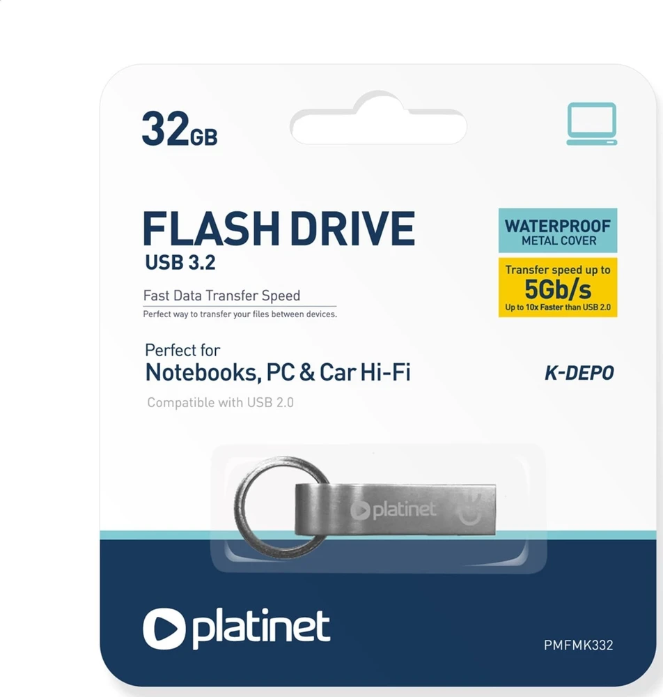 Pendrive Platinet K-Depo 32GB (PMFMK332)