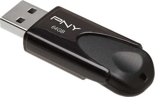 PNY Technologies PNY Attaché 4 2.0 16GB USB atmintinė USB A tipo Juoda