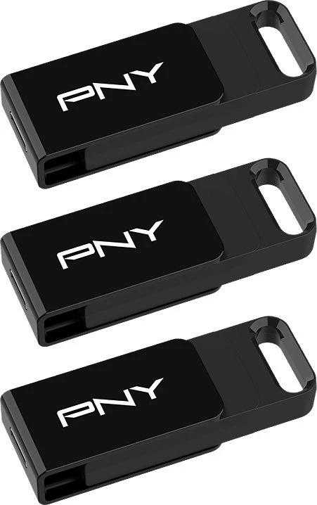 Pendrive PNY Elite 3-Pack, 128 GB (P-FD128X3ELC-GE)