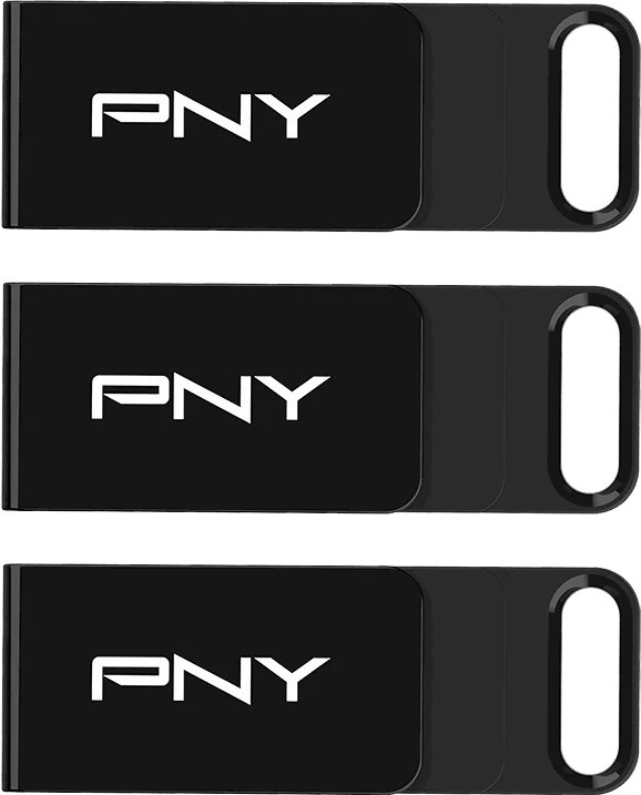 Pendrive PNY Elite 3-Pack, 128 GB (P-FD128X3ELC-GE)