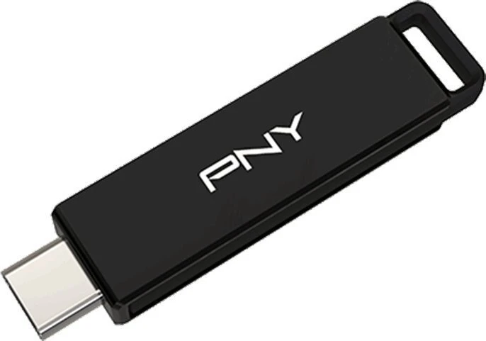 PNY Elite X USB 3.2 Typ C 128GB USB atmintinė, mažmeninė prekyba