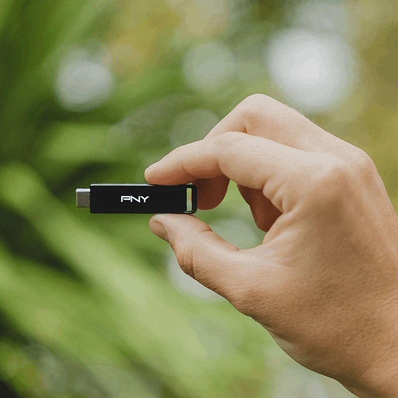 PNY Elite X USB 3.2 Typ C 128GB USB atmintinė, mažmeninė prekyba