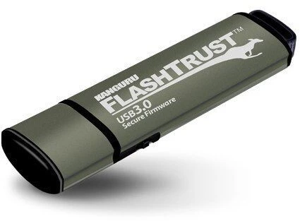 PNY „iStorage Kanguru FlashTrust™“ USB 3.0 128 GB | Saugi atmintinė | Saugi programinė įranga | Fizinės įrašymo apsaugos jungiklis | Apsaugo nuo blogo USB | Atitiktis NIST diegimo reikalavimams, 128 GB, USB A tipo, 3.2 Gen 1 (3.1 Gen 1), 230 MB/s, Dangtelis, Pilkas
