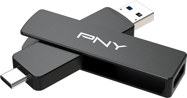 USB atmintinė 2 TB - PNY OTG DUO LINK V3 - Type-A/Type-C