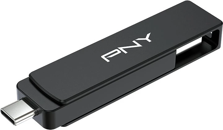 USB atmintinė 2 TB - PNY OTG DUO LINK V3 - Type-A/Type-C