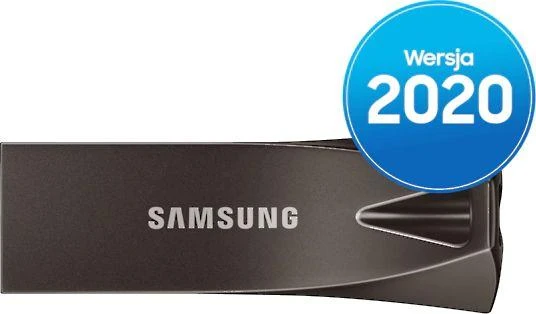 USB laikmena Samsung BAR Plus, 128 GB, Juodos spalvos