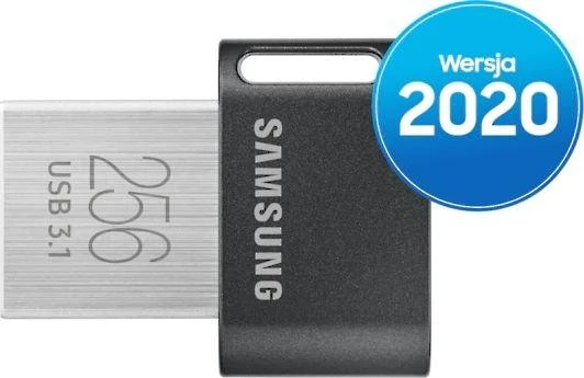 USB laikmena Samsung FIT Plus, 256 GB, Juodos spalvos