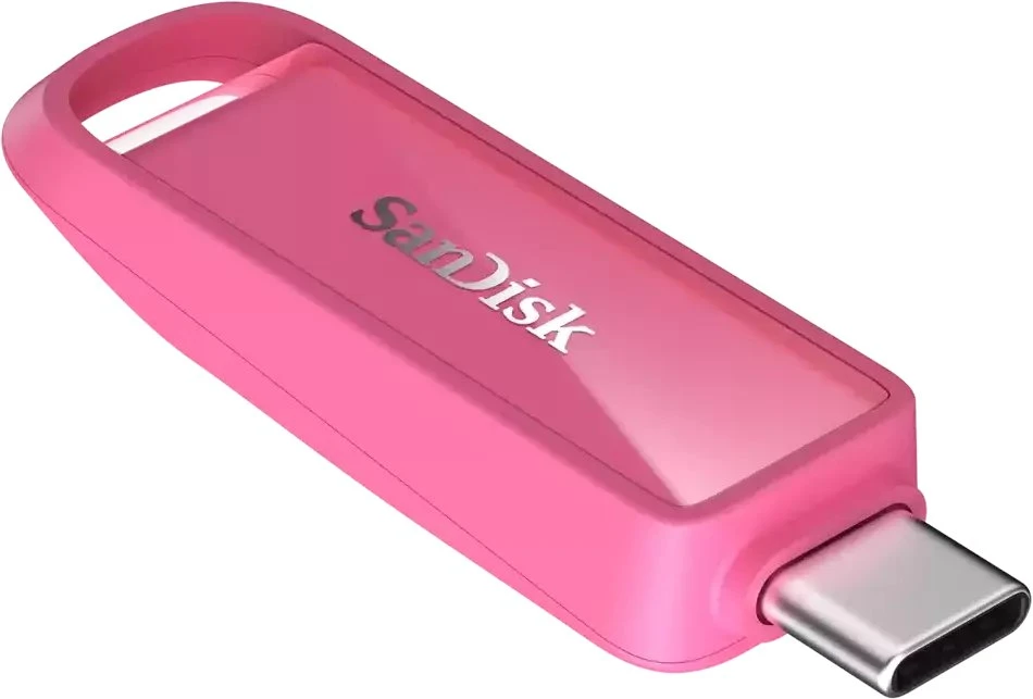 SANDISK iXpand telefono atmintinė su USB-C, Seastar Rožinė, 256 GB