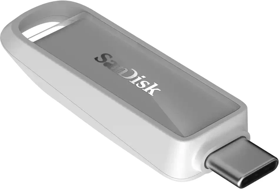 SANDISK PHONE DRIVE WITH USB-C - ARCTIC Baltas 512GB