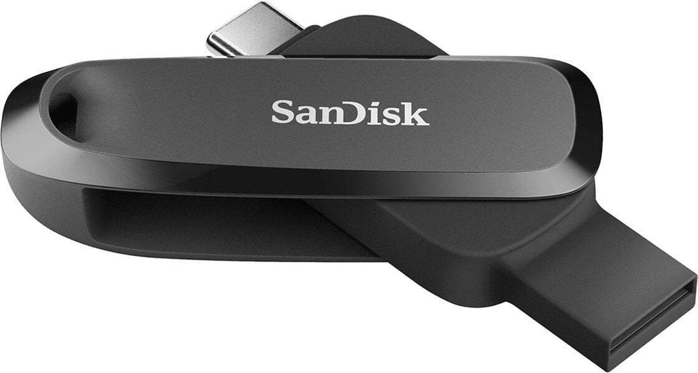 SanDisk Phone Drive USB Type-C/USB Type-A įrenginiai, 100MB/s, 512GB - Juodas Color, EAN: 619659206260