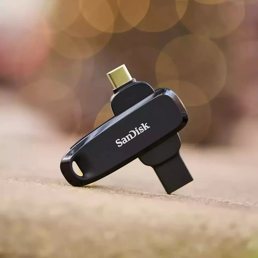 SanDisk Phone Drive USB Type-C/USB Type-A įrenginiai, 100MB/s, 512GB - Juodas Color, EAN: 619659206260