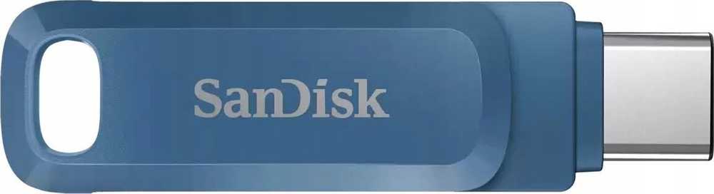 „SANDISK Ultra Dual Drive Go USB Type-C“, „Navagio Bay“, pasaulinis, 400 MB/s, 128 GB