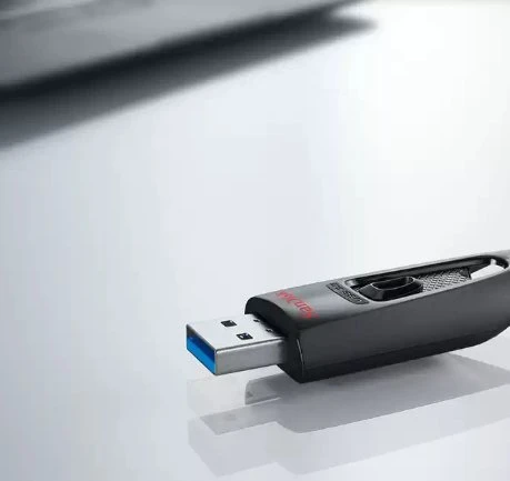 Sandisk ULTRA 64GB USB 3.0 FLASH DRIVE - 130MB/S READ 3 PACK (Juodas)