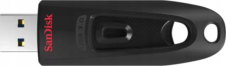 Sandisk ULTRA 64GB USB 3.0 FLASH DRIVE - 130MB/S READ 3 PACK (Juodas)