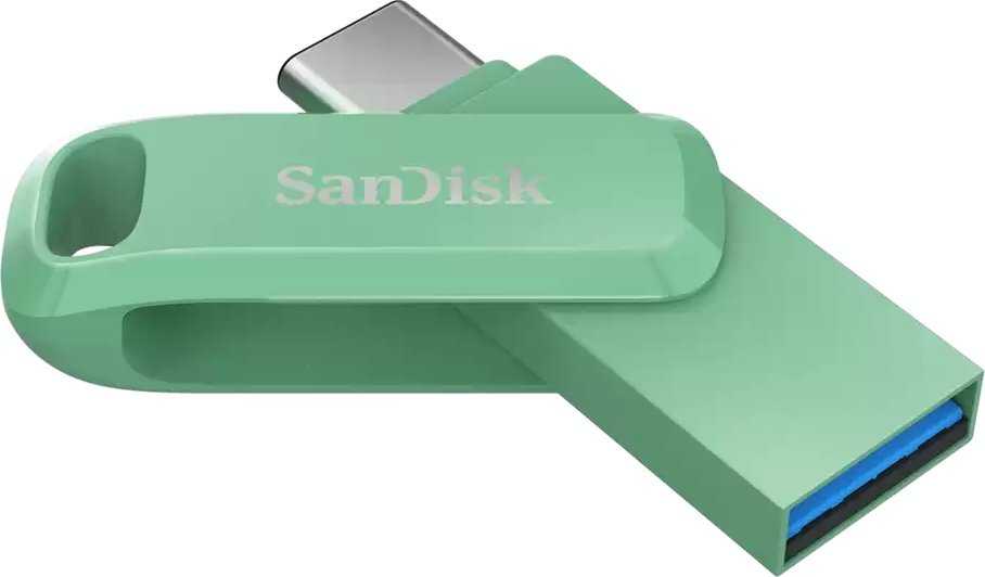 „SanDisk Ultra Dual Drive Go USB Type-C“, „Absinthe Žalias“, pasaulinis, EAN: 619659213367