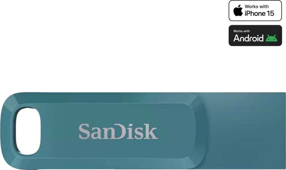 „SANDISK Ultra Dual Drive Go USB Type-C“, „Navagio Bay“, pasaulinis, 400 MB/s, 128 GB