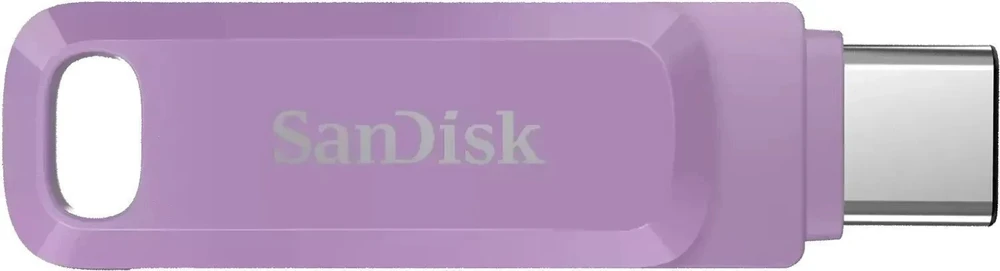 USB laikmena Sandisk Ultra Dual Drive Go 256 GB, levandų spalvos