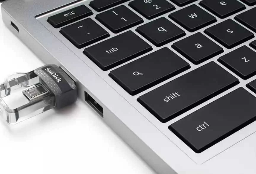 USB laikmena SanDisk Ultra Dual Drive 64GB