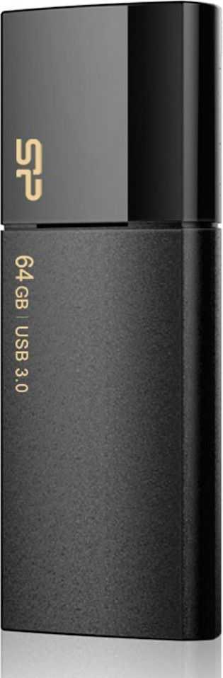 SILICON POWER atmintis USB Blaze B05 64GB USB 3.2 Juodas