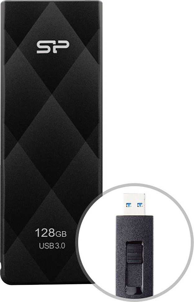 Pendrive Silicon Power Blaze B20, 128 GB (SP128GBUF3B20V1K)