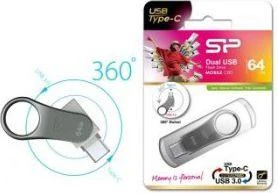 Silicon Power Mobile C80 16 GB, USB 3.0, titano