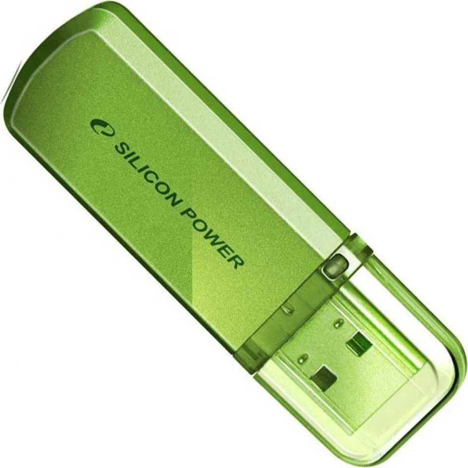 Silicon Power | Helios 101 | 8 GB | USB Type-A | Žalias