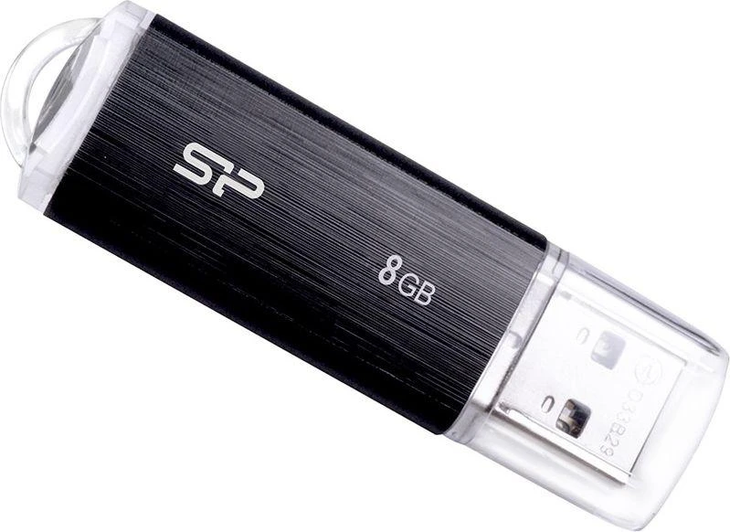 Silicon Power | Ultima U02 | 8 GB | USB Type-A | Juodas