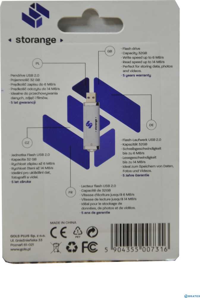 Pendrive Storanger 32 GB (STO18)