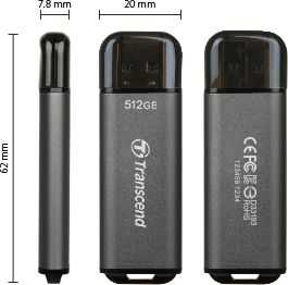 TRANSCEND JetFlash 920 512GB USB 3.2 USB atmintinė TLC didelės spartos