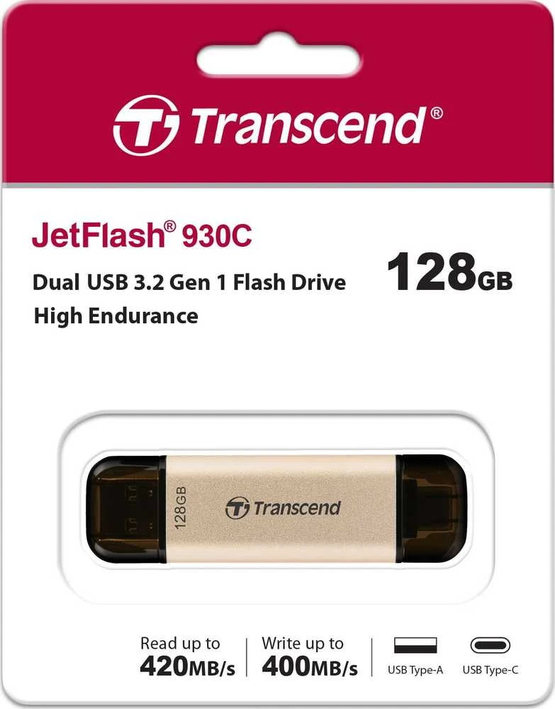 TRANSCEND JetFlash 930C USB 128GB USB 3.2 Type-C