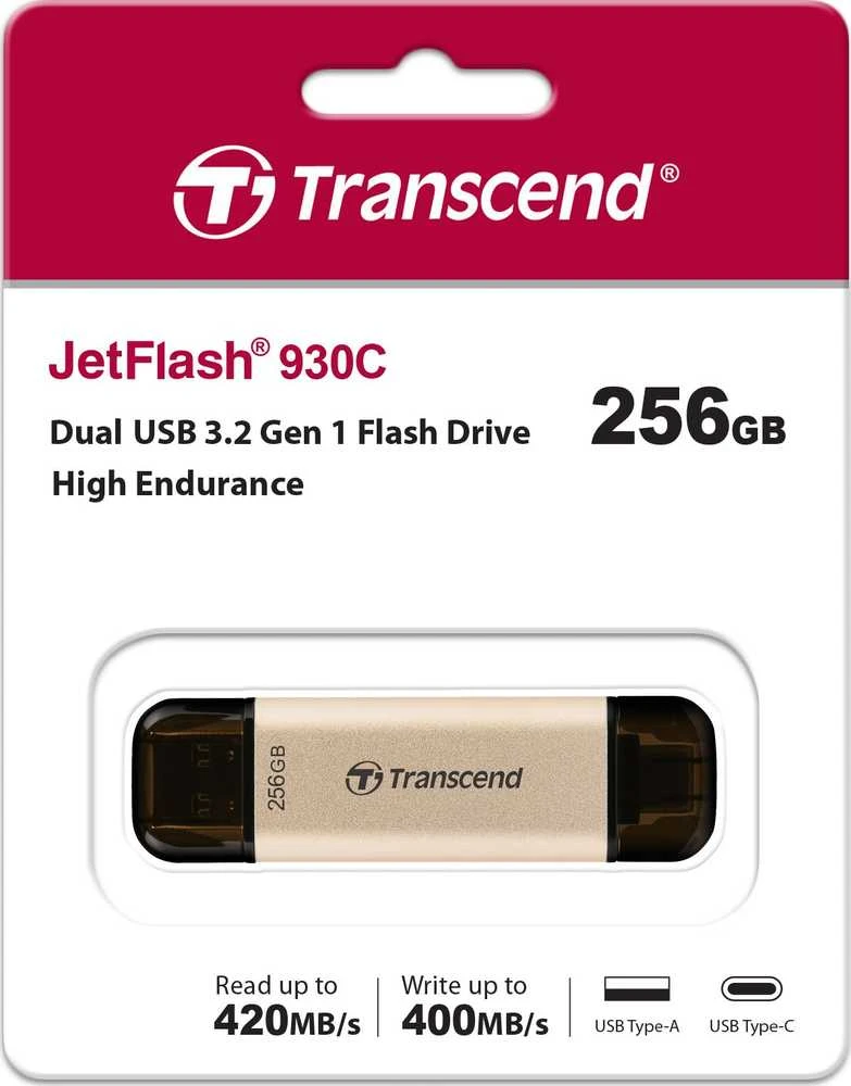 TRANSCEND JetFlash 930C USB 256GB USB 3.2 Type-C