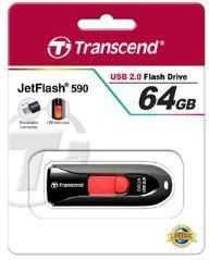 USB atmintinė „Transcend JetFlash 590“, 64 GB (TS64GJF590K)