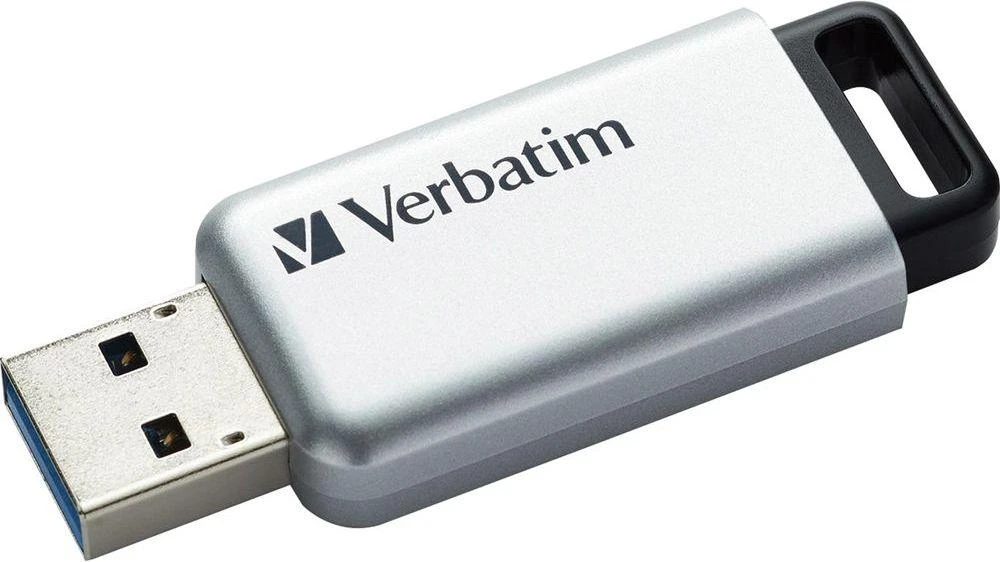 Pendrive Verbatim Secure Pro 32GB USB 3.2 Gen 1 sidabrinė 98665