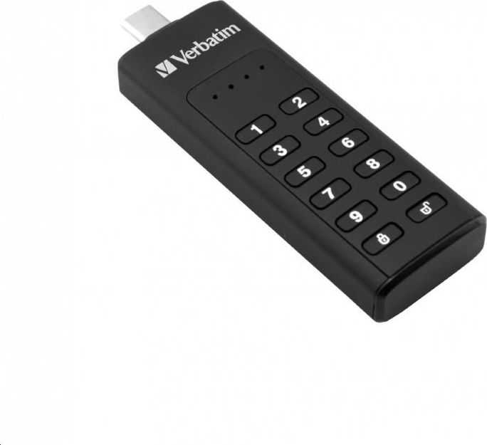 Pendrive Verbatim Klaviatūra saugi, 64 GB (49431)