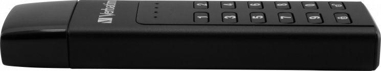 Išorinis diskas Verbatim klaviatūra Saugus USB 3.2 Gen 1 64 GB kiekvienas 49428