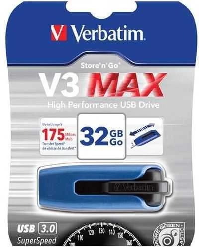 USB 3.0 atmintis Verbatim Store 'n' Go V3 MAX, 32 GB / V49806